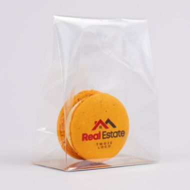 1 Makaronik z nadrukiem w eleganckiej torebce